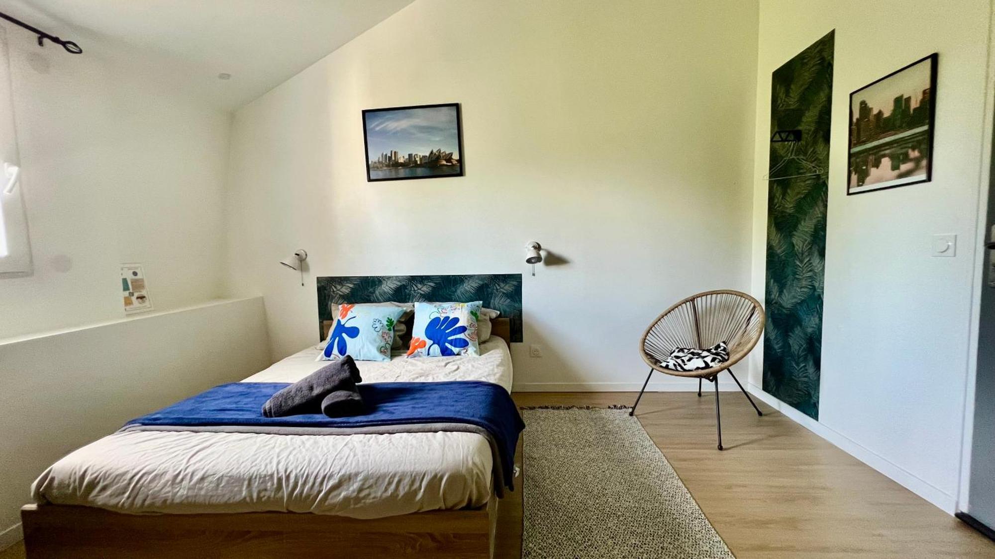 Studios Cozy Proche Gare Tgv Chatellerault Ngoại thất bức ảnh