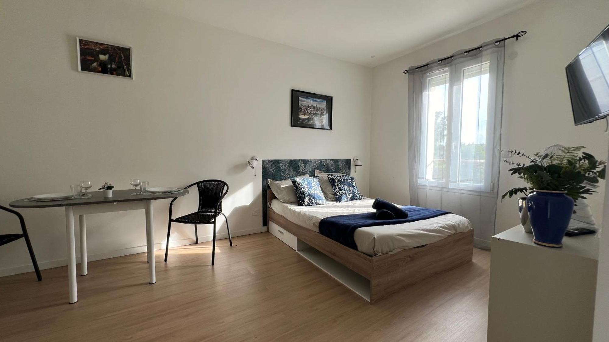Studios Cozy Proche Gare Tgv Chatellerault Ngoại thất bức ảnh