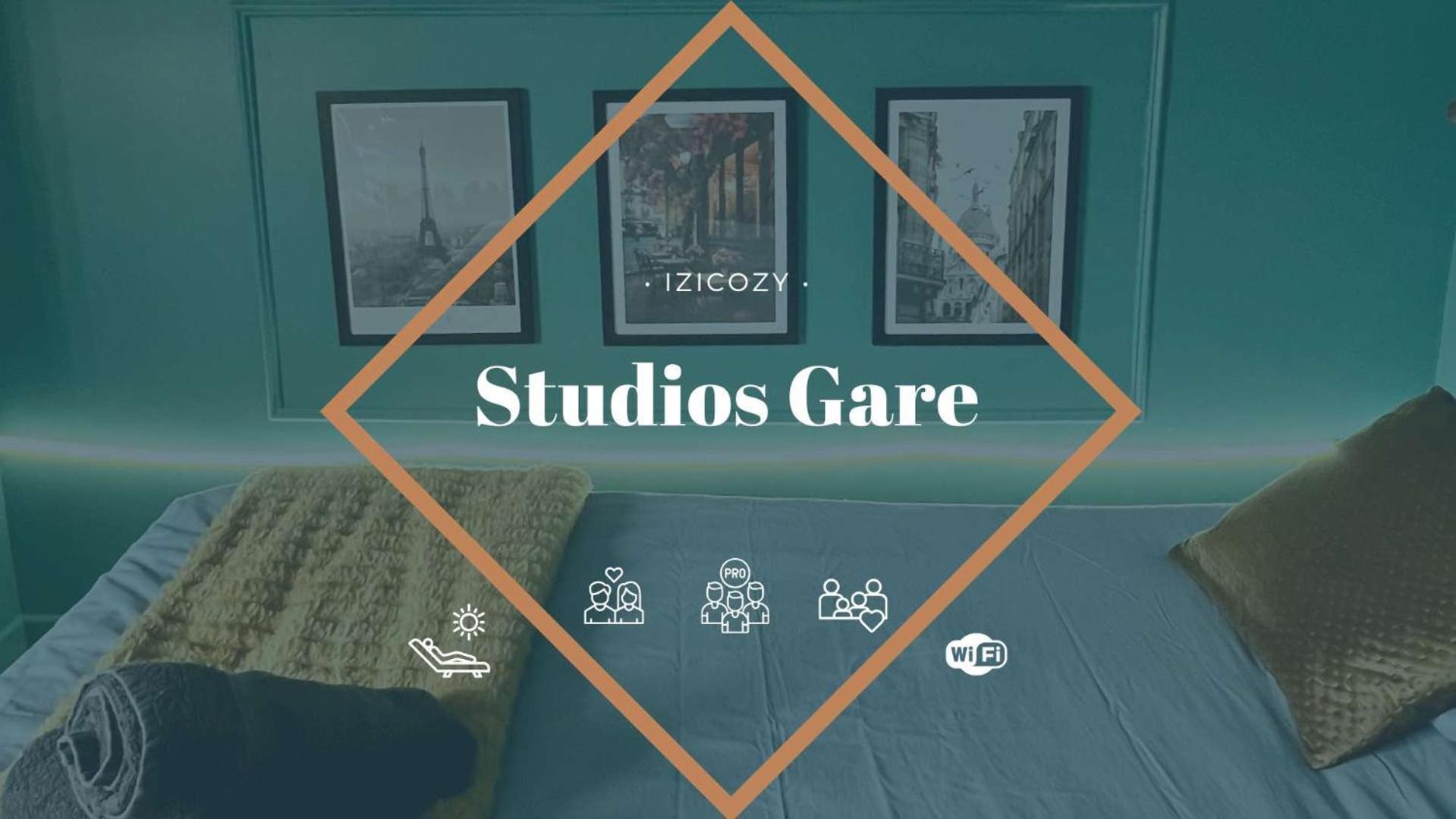 Studios Cozy Proche Gare Tgv Chatellerault Ngoại thất bức ảnh